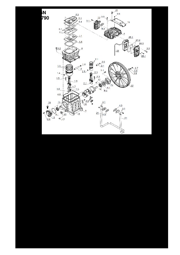 Pump PB55N Parts Manual 178967
